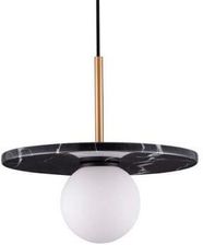 Zdjęcie Luces Exclusivas Wisząca Lampa Nad Stół Juanjui Talerz Bańka Czarna Biała (Le44853) - Grodzisk Mazowiecki