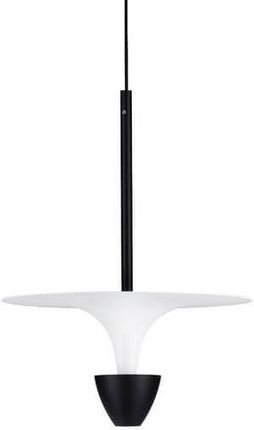 Luces Exclusivas Lampa Zwisowa Do Salonu Ucurena Led 11W 3000K Okrągła Biała Czarna (Le44639)