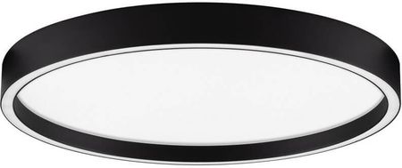 Luces Exclusivas Plafon Okrągły Do Salonu Tocache Led 38W 27003000K Czarny (Le44873)