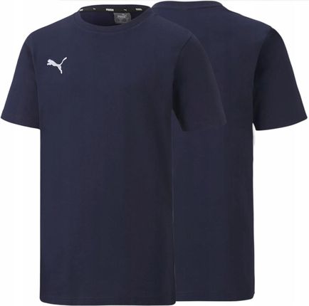 Puma Teamgoal 23 Uniseks Dziecięcy T-Shirt, Granatowy, 116