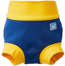 Splash About Happy Nappy Duo Wiederverwendbare Schwimmwindel, granatowy/żelowy, 0-3 miesiące