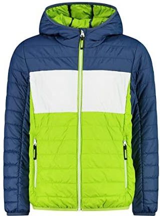 CMP - Kurtka dziecięca z kapturem, Limegreen-Dusty Blue, 110
