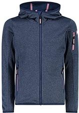 CMP - kurtka Knit-Tech dla dzieci ze stałą czapką, Blue-Lighter, 116