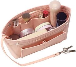 Soyizom filcowa torebka, torebka, organizer z kieszeniami, torebka do torebki z brelokiem do kluczy dla Speedy, Neverfull, 8 kolorów