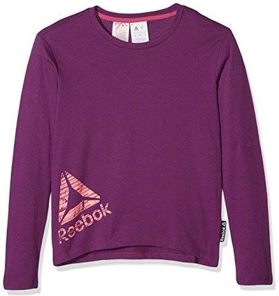 Reebok Męski G ES LS Tee podkoszulek, ciemnofioletowy, XXS