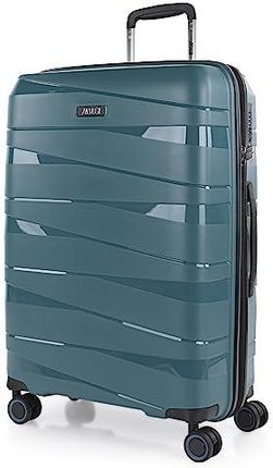 JASLEN - Walizki średniomodne. Walizka Medium 4 koła. Średnie walizki z materiału polipropylenowego Odporne i lekkie. Walizka podróżna 20kg, 65cm Szty