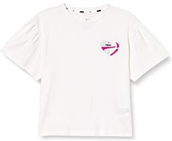PUMA Dziewczęca Alpha Style Tee G podkoszulek, czarny, 1314Y