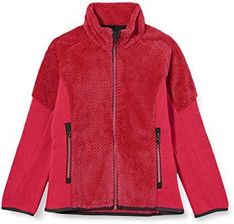 CMP Dziewczęca Giacca in Pile Orsetto High Loft Jacket czerwony magenta 98