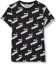 PUMA Amplified AOP Tee G podkoszulek, czarny, 5-6Y