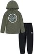 Hurley Hrlb Cloud Slub Set, Zestaw Bluza Spodnie Dziecięce, Army, 3 Lata