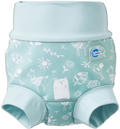 Splash About Happy Nappy Duo Wiederverwendbare Schwimmwindel, Sunny Bear, 6-12 miesięcy