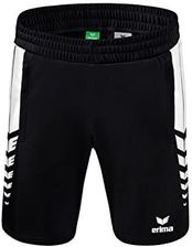 Zdjęcie Erima Uniseks - dzieci Szorty Six Wings Worker (1152218), czarny/biały, 128 - Glinojeck