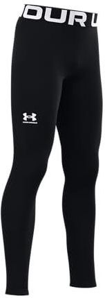 Under Armour Chłopięce ColdGear Armour Legginsy, Czarne, YXL