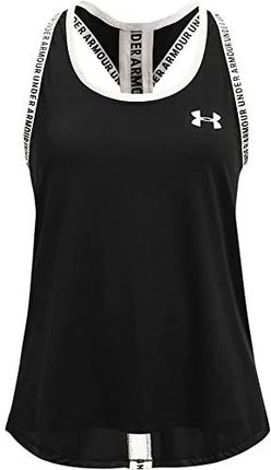 Under Armour Dziewczęca pancerka czarny Black / / White (001) 10 Jahre