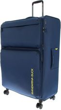 Mandarina Duck Zephyr wózek XL EXP, niebieski (Dress Blue), 52 cm (L) x 31.5 cm (W) x 83 cm (H), Walizka XL espandibile in tessuto morbido ad effetto