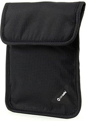 Pacsafe Coversafe Saszetka na Szyję, Czarny, 17 cm