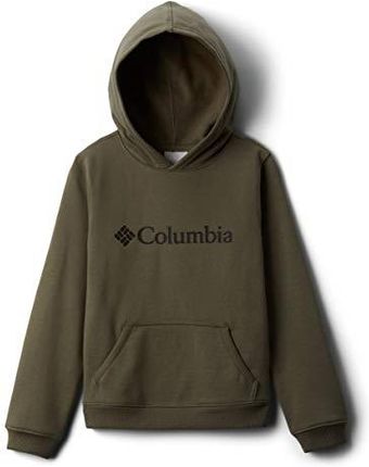 Columbia Bluza z kapturem dla dzieci w parku, kamienna zieleń, XS