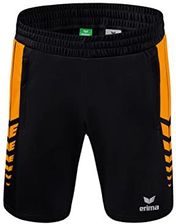 Zdjęcie Erima Uniseks - dzieci Szorty Six Wings Worker (1152217), czarny/new orange, 152 - Czchów