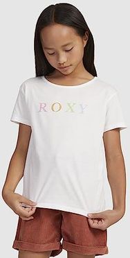 ROXY Koszulka podstawowa dziewczęca biała 4