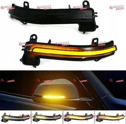 Zestaw Kierunkowskazów Lusterek Do Bmw 3 F30 F80 Sedan 2012-2019 - zdjęcie 2