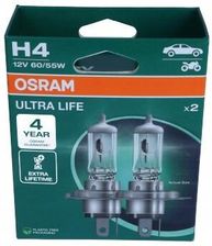 Osram Żarówka Ultra Life H4 12V 60 55W P43T 2Szt. Eko