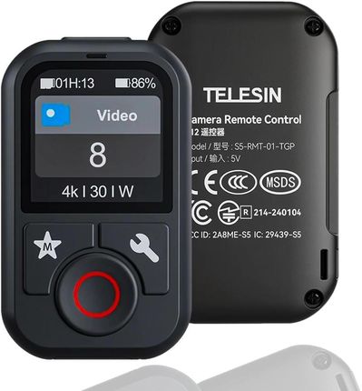 Pilot Bluetooth Telesin T13 do GoPro Hero 13 12 11 10 9 MAX HERO 2024