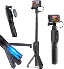 Selfie Stick Kijek Bluetooth do Kamer Sportowych GoPro 13 12 11 10 9 MAX HERO 2024