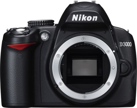 Lustrzanka Nikon D3000 + 18-55 czarny - Ceny i opinie na