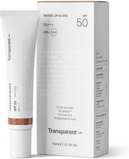 Transparent Lab - Lip Gloss Terracotta SPF50,  Nawilżający balsam do ust, 15 ml