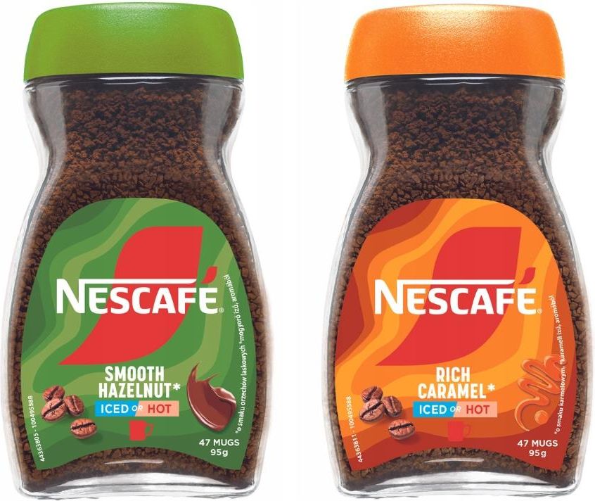 Kawa Nescafe Rozpuszczalna Classic Hazelnut Orzech Caramel Karmel