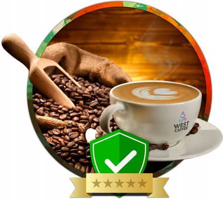 West Caffee Ziarnista Crema Tropic 100% Arabica 1kg Świeżo Palona - zdjęcie 2