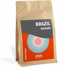 Java Coffee Roasters Ziarno Brazylia 250g Ciemne Palenie Aromatyczna