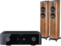 Zdjęcie Rotel Michi X3 S2 czarny + Vela FS408.2 orzech - Knyszyn