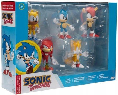 Jakks Pacific Sonic Zestaw 5 Figurek 6Cm 9063 - Ceny i opinie
