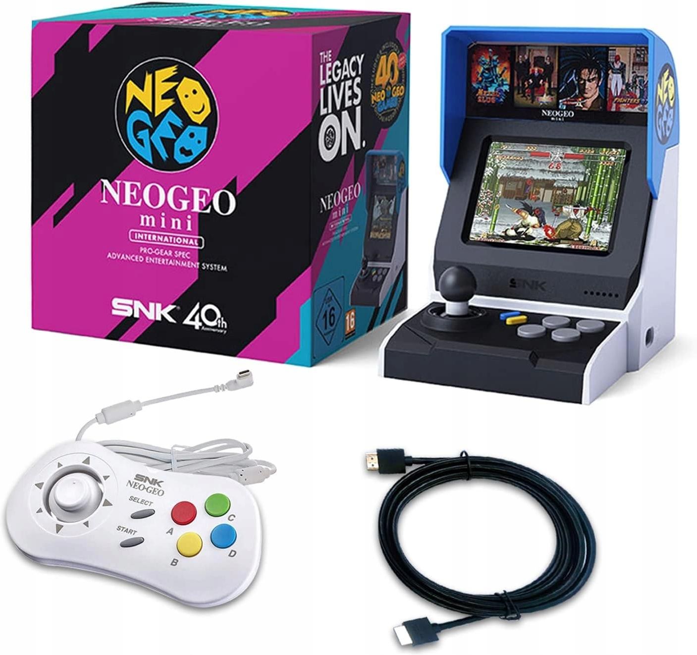 NEOGEOミニ NEOGEO Mini International Classic Edition SNK 40th