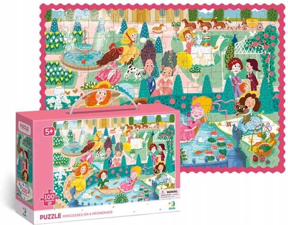 Tm Toys Puzzle Dla Dziewczynki Puzle 100El. Księżniczki
