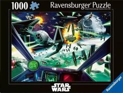 Zdjęcie Ravensburger Puzzle 1000El. Star Wars X-Wing Cockpit - Świątniki Górne