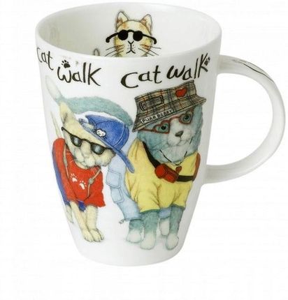 Roy Kirkham Porcelanowy Kubek 400ml Animal Fashion Koty (ROYK106)