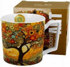 Duo Kubek Porcelanowy Modern Tree