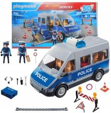 Zdjęcie Playmobil 71716 Samochód Policyjny Z Blokadą Drogową Action Heroes - Barczewo
