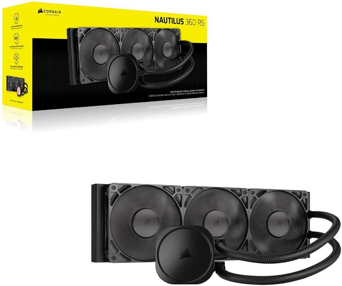 Corsair NAUTILUS 360 RS 3x120mm (CW9060089WW) - Opinie i ceny na