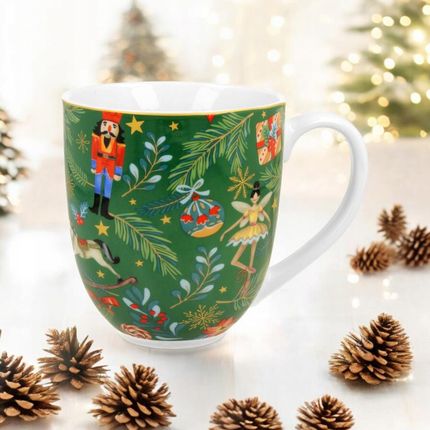 Duo Duży Kubek Świąteczny Kubas xxl 900ml Christmas Spirit Dziadek Do Orzechów (211) - zdjęcie 3