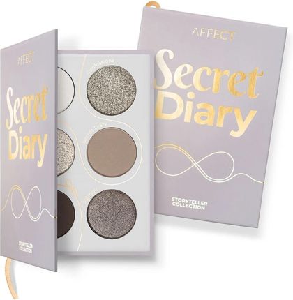AFFECT_Secret Diary mini paleta cieni do powiek