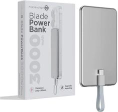 Mobile Origin Blade Powerbank 3000Mah Srebrny