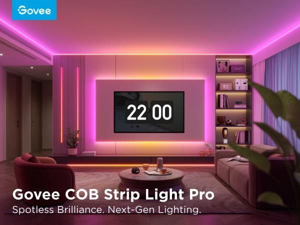 Govee H61E5 COB Strip Lights Pro 3m Tasma LED WiFi Bluetooth, RGBICW -  Opinie i atrakcyjne ceny na Ceneo.pl