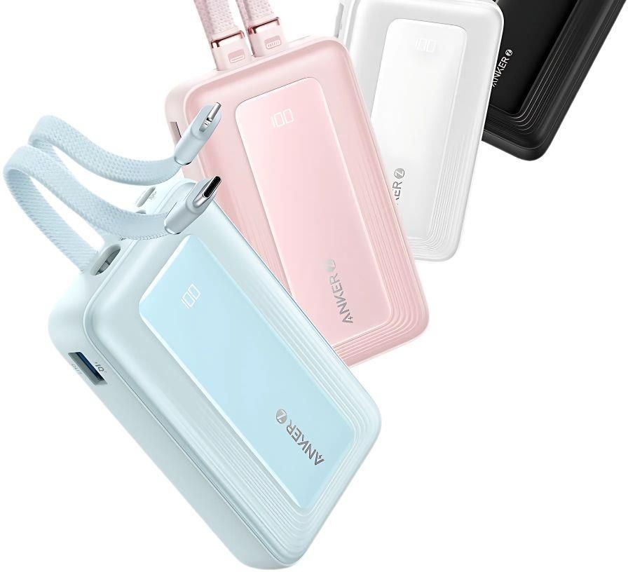 【特価】Anker Power Bank 10000mAh USB-C Anker Power Bank (10000mAh, Fusion, Built-In USB-C ケーブル