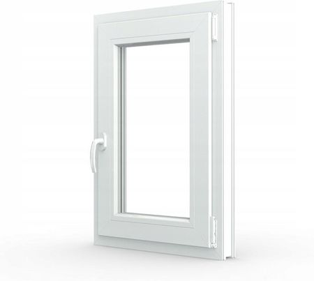Dobreokna24 Okno Pcv Standard 565x835mm Uchylne Antracyt 2-Szybowe - zdjęcie 2