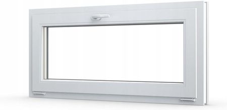 Dobreokna24 Okno Pcv Standard 1165x535mm Uchylne Białe 3-Szybowe - zdjęcie 3
