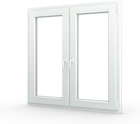Veka Okno Pcv 1165x1135mm R/Ru Złoty Dąb 3-Szybowe - zdjęcie 2