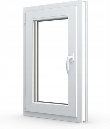 Dobreokna24 Okno Pcv Standard 565x835mm Uchylne Białe 3-Szybowe - zdjęcie 3
